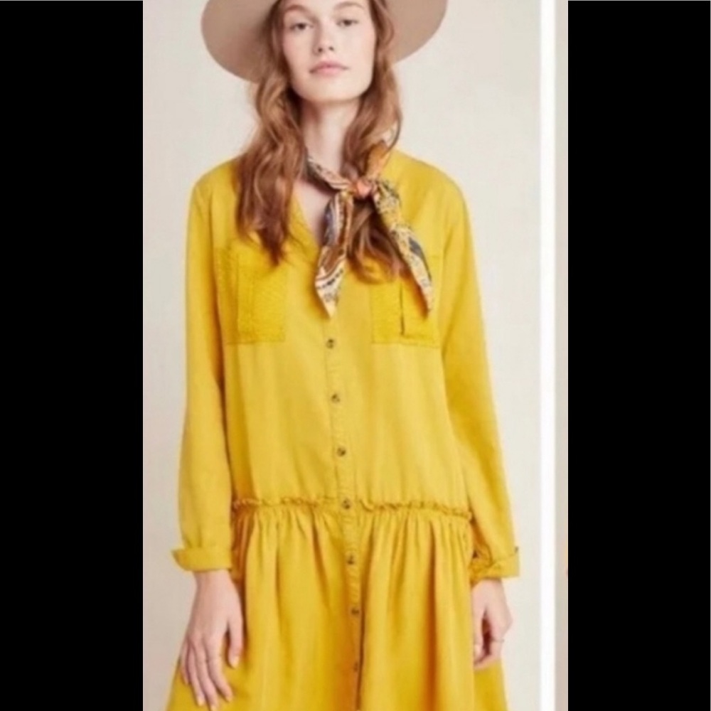 Maeve Gold Tunic Dress